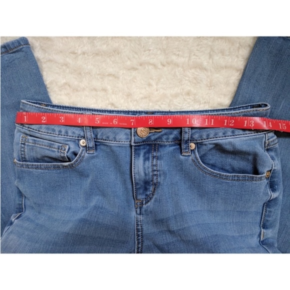 Seven7 cropped jeans size 6 capris light wash - Picture 5 of 8